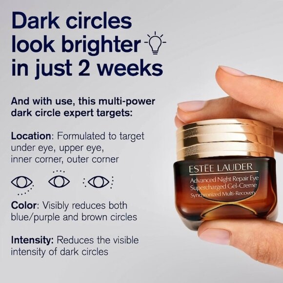 Estée Lauder—Advanced Night Repair Eye Cream—Supercharged Gel Sample (3mL) *New* - Picture 6 of 7